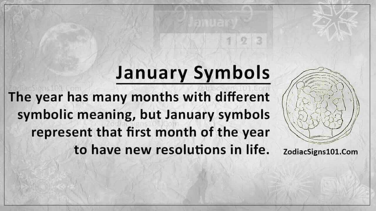 January Symbols