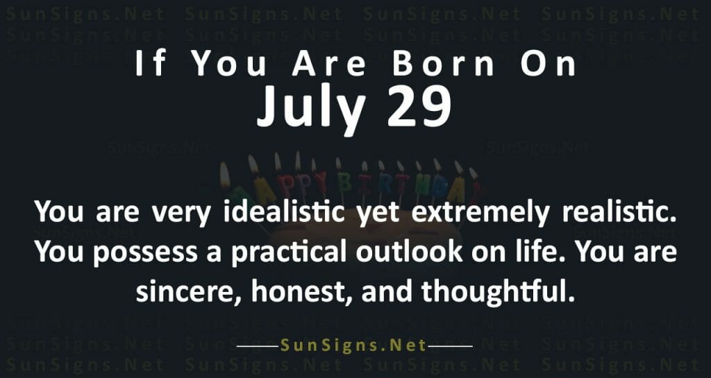 July 29 Zodiac is Leo, Birthdays and Horoscope Zodiac Signs 101