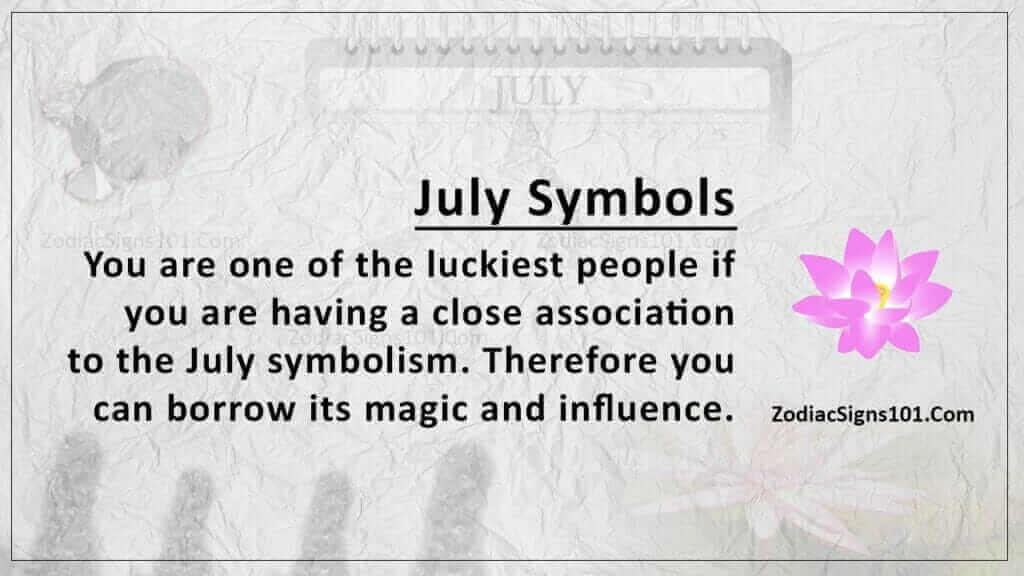 July Symbol