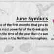 June Symbols