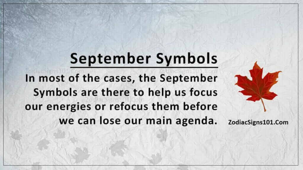 september symbols