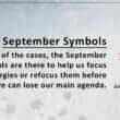 September Symbols