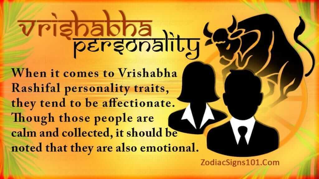Vrishabha Personality
