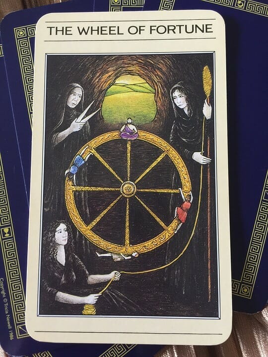 Wheel Of Fortune Tarot Card