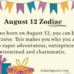 august 12 zodiac
