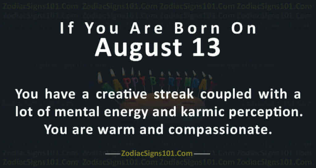 august 13 birthday
