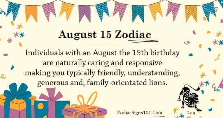 august 15 zodiac