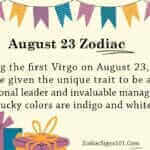 August 23 Zodiac