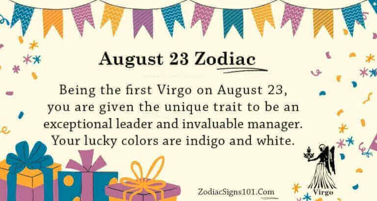 August 23 Zodiac