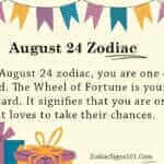 August 24 Zodiac