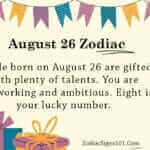 August 28 Zodiac