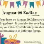 August 29 Zodiac