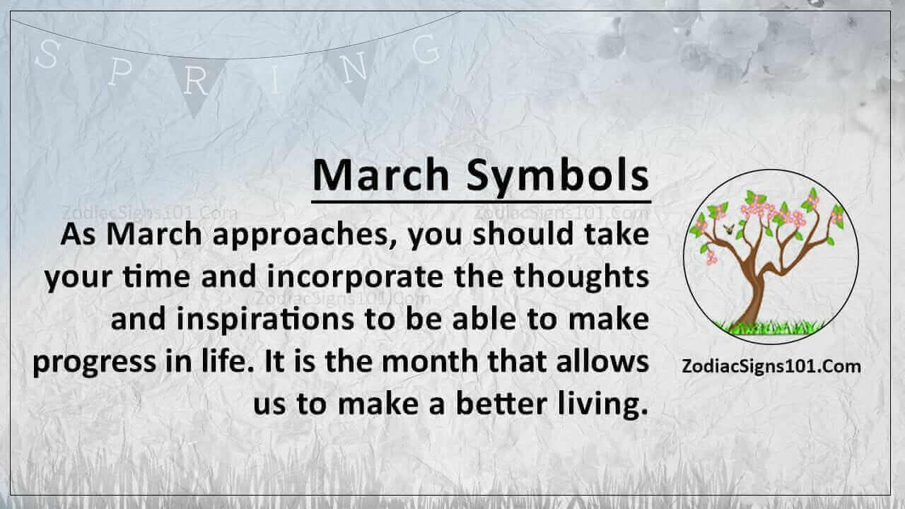 March Symbols