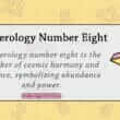 Numerology Number Eight