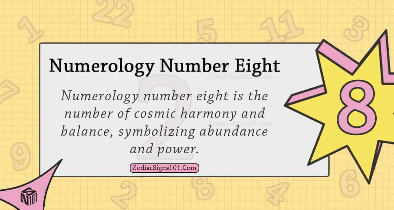 Numerology Number Eight