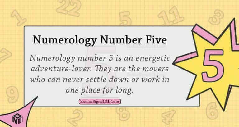 Numerology Number Five