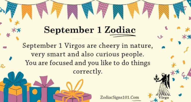 September 1 Zodiac