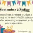 September 2 Zodiac