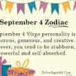 September 4 Zodiac