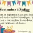 September 5 Zodiac