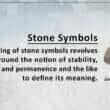 Stone Symbols