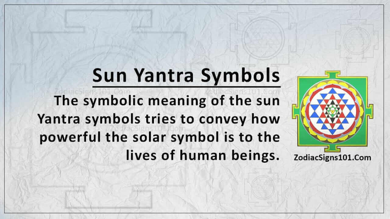 Sun Yantra Symbol