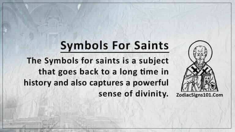 Symbols For Saints