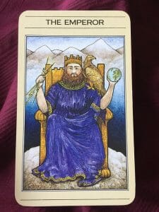 The Emperor Tarot Card