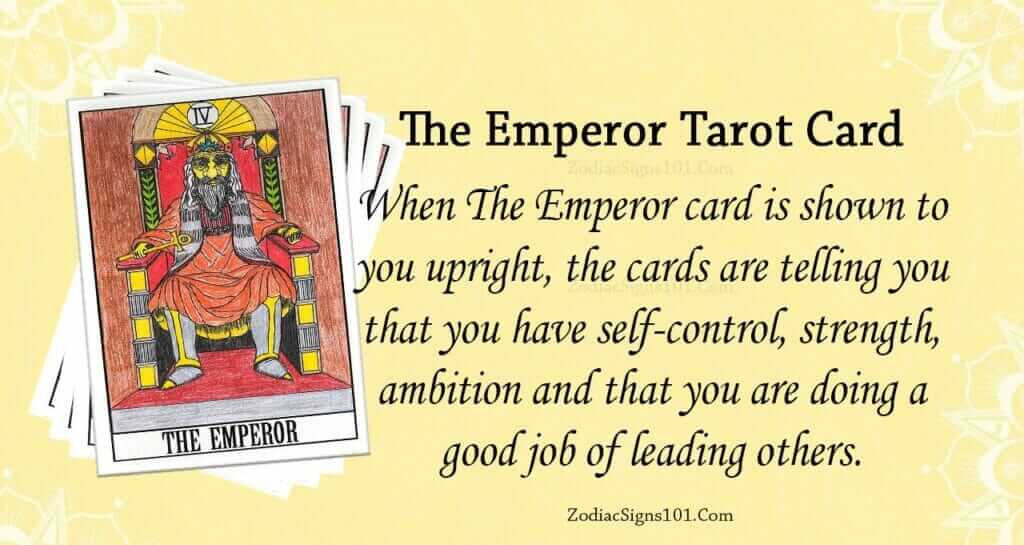 The Emperor Tarot Card