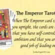 The Emperor Tarot Card