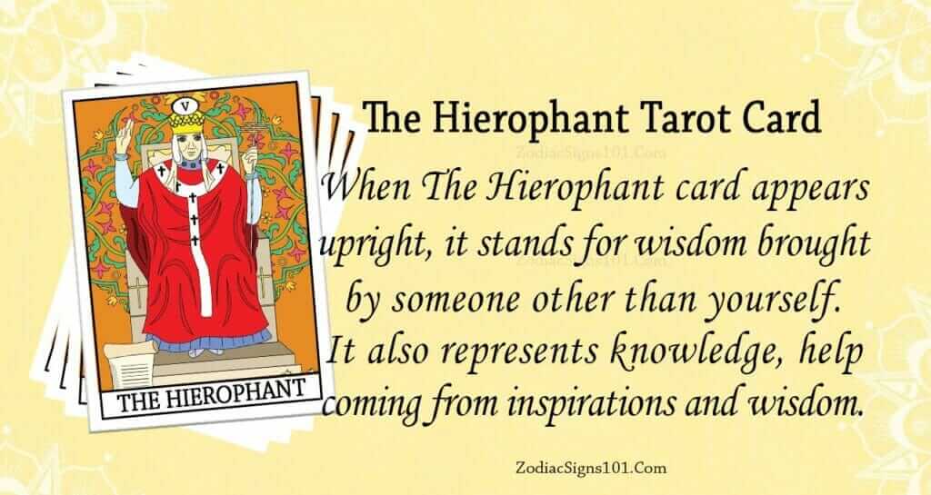 The Hierophant Tarot Card