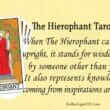 The Hierophant Tarot Card