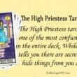 The High Priestess Tarot Card