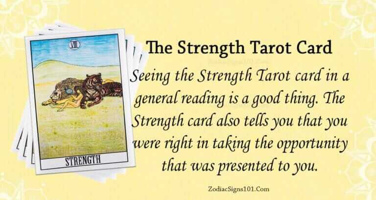 The Strength Tarot Card