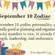 September 10 Zodiac