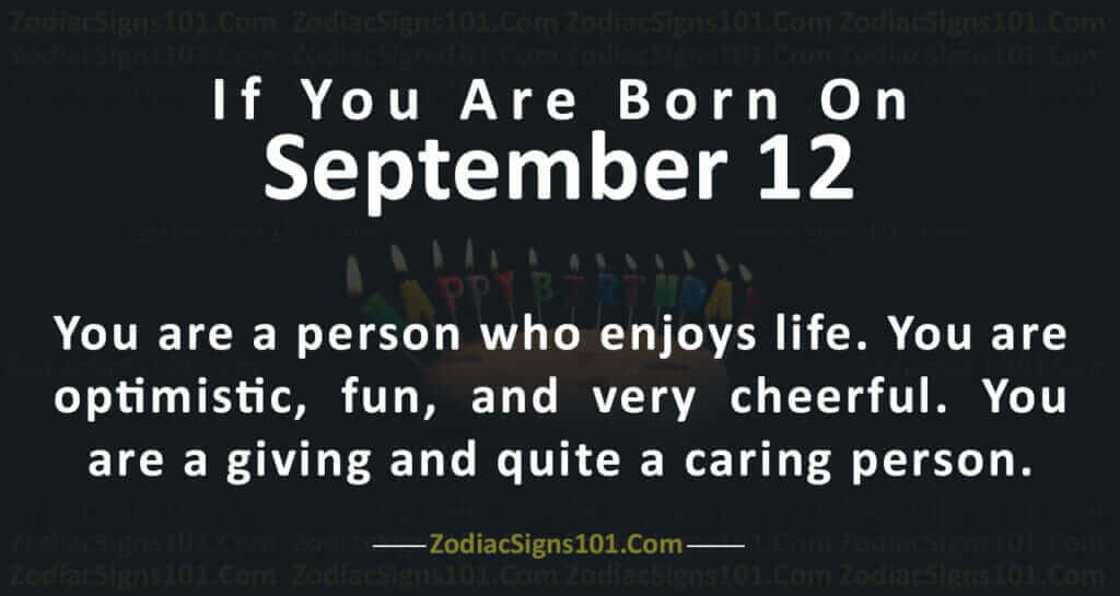 September 12 Birthday