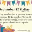 September 12 Zodiac