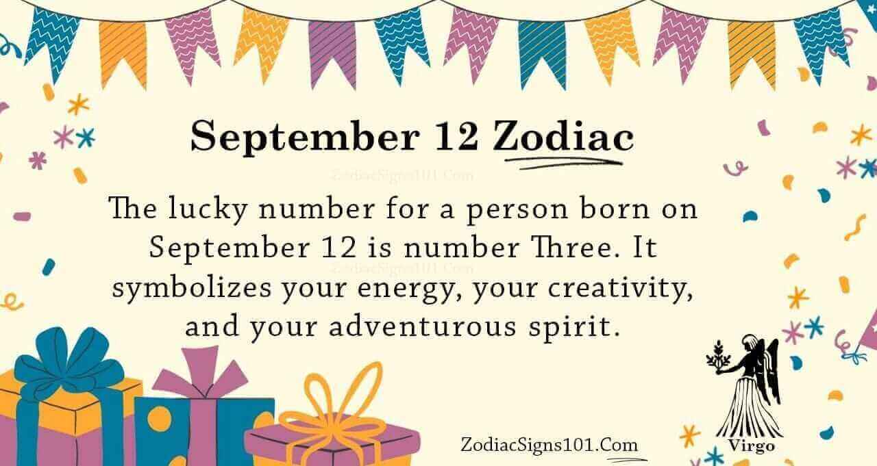 September 12 Zodiac