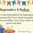 September 6 Zodiac
