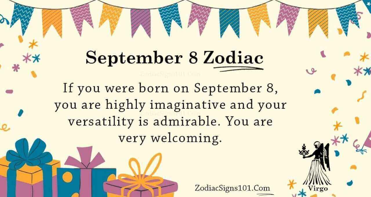 September 8 Zodiac