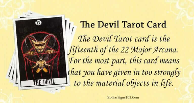 The Devil Tarot Card