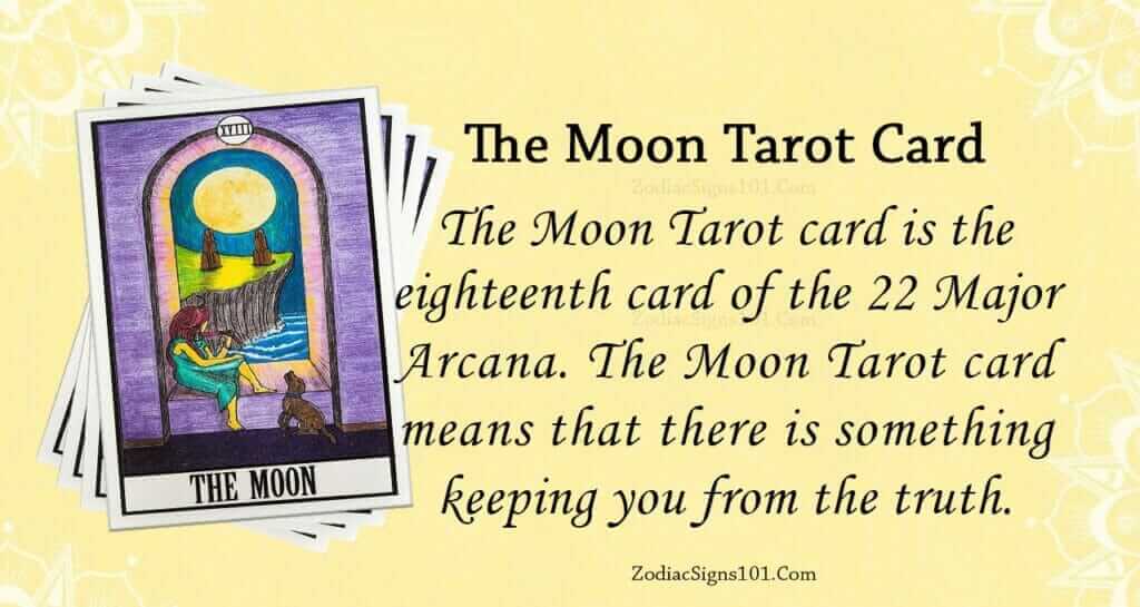 The Moon Tarot Card