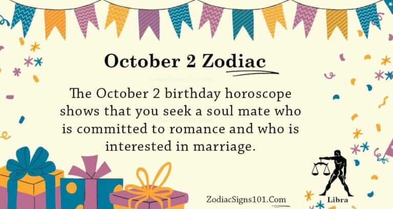 October 2 Zodiac