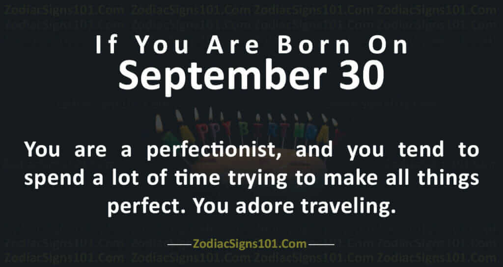 september 30 birthday