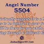 5504 Angel Number