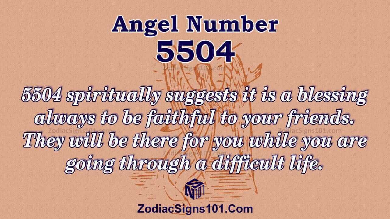 5504 Angel Number