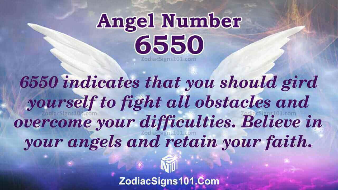 6550 Angel Number