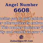 6608 Angel Number