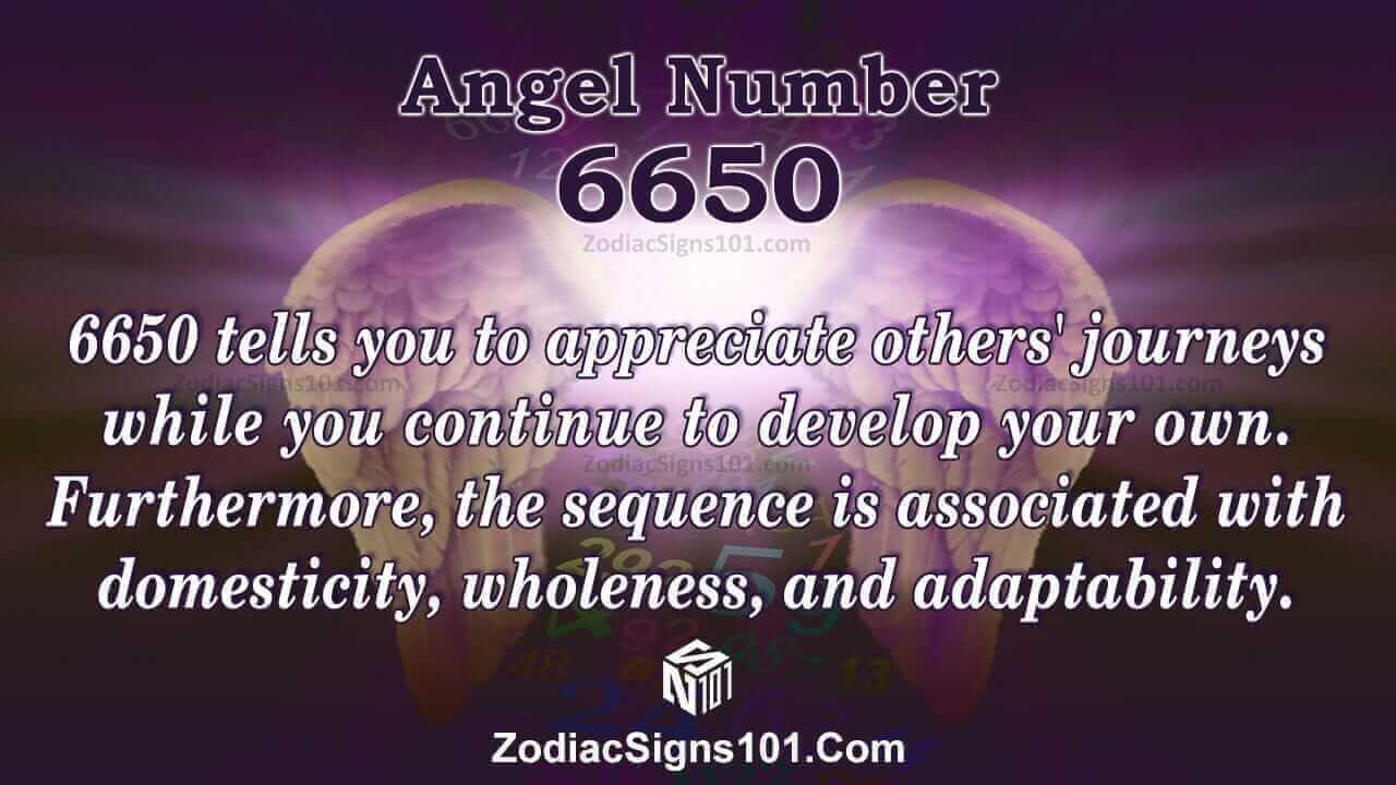 6650 Angel Number