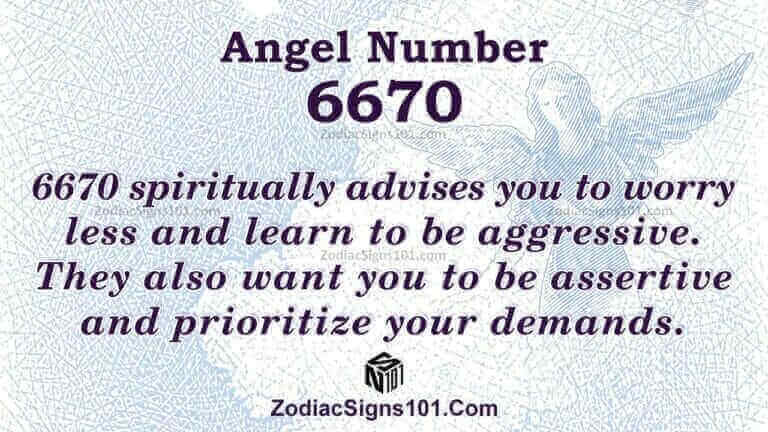 6670 Angel Number